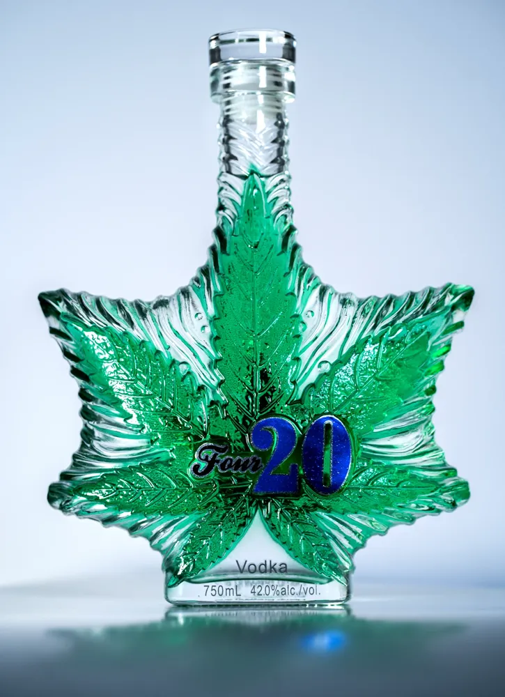 Four20 Vodka collectible bottle