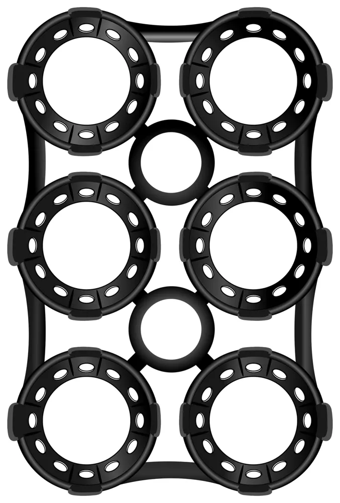 Reusable can carriers from ReUsableRings